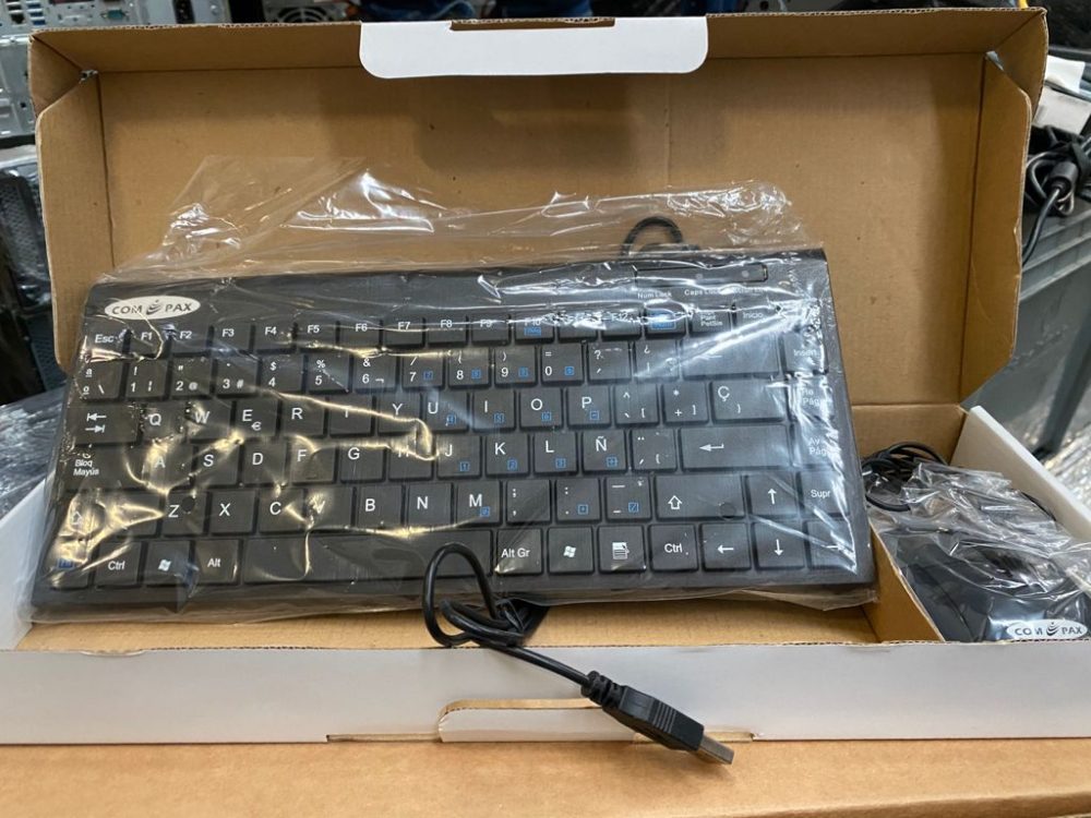Compax Kit De Teclado Y Mouse HK2031 - Imagen 3
